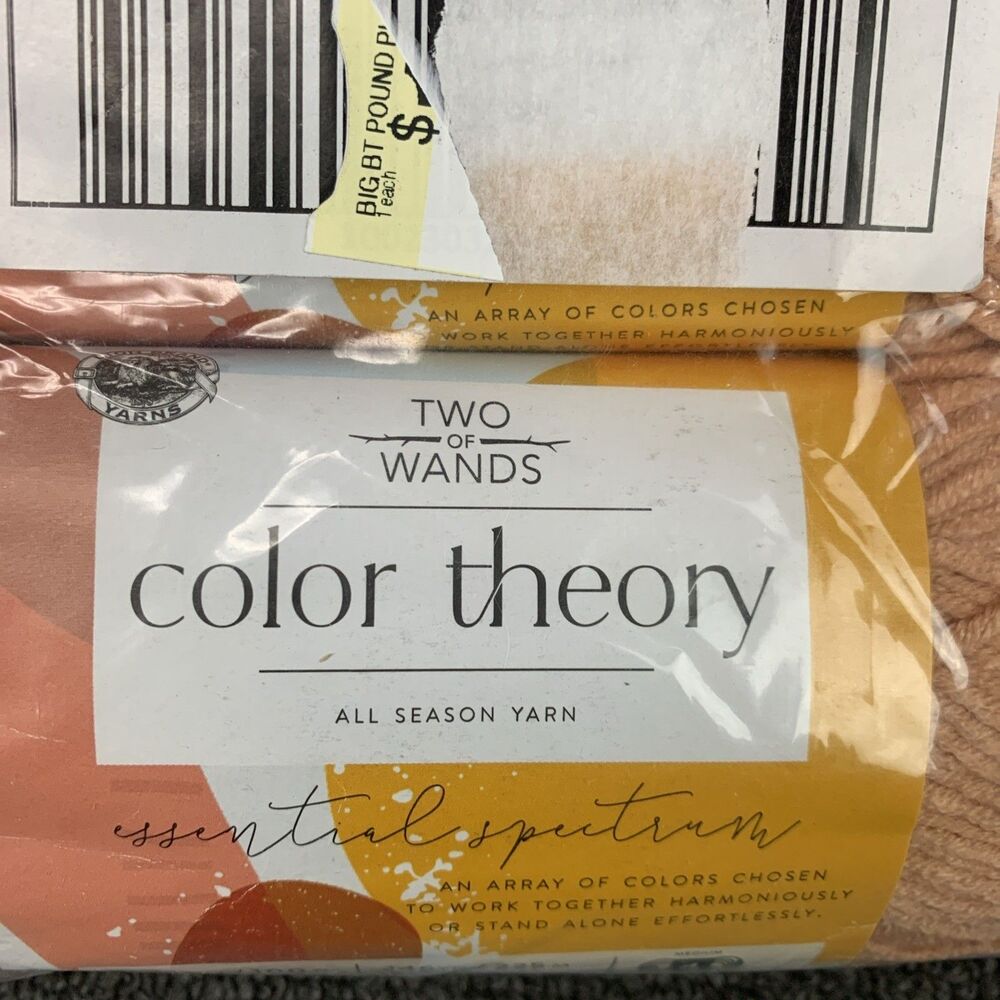 (3 Pack) Lion Brand Yarn 619-184X Two of Wands:Color Theory Yarn, Himalayan Salt - Picture 2 of 6
